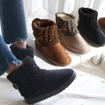 DOMS 어그 부츠 여자 신발 KNIT32N 겨울신발 겨울부츠 털신