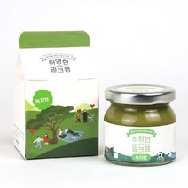 이제주몰 하양한 수제밀크잼 녹차랑(110g)x2개, 단품없음