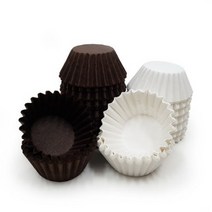 베스톰 SL초콜릿유산지컵 초코 200p + 화이트 200p, 혼합 색상, 13세트