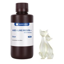 초고속 고정밀 3D프린터 ANYCUBIC-ABS Like + 3D Resina UV 민감한 수지 405nm 일반 빠른 경화 SLA 프린터, 01 Clear 500g