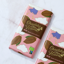 [메가마트]초콜릿 프롬 헤븐 유기농 밀크 100g, 1개