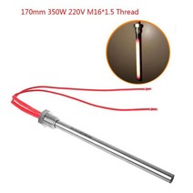 화목난로 부품 350w 220v 점화 점화기 핫로드 우드 펠릿 스토브 m161.5, 10x170mm