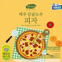 오뚜기 제주담음 제주감귤도우피자 465g, 1개
