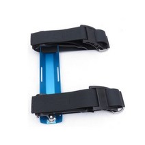 스쿠버산소통 산소탱크 스킨스쿠버 잠수 장비 Diving Cylinder Adapter Adjustable Band Set BCD Backplate Holder Portable Ac, Blue