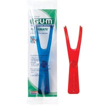 GUM 검 유아치실 스마트치실 치과 치실핸들 845, 1개입, 4개