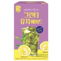 쌈싸름과 달콤함 녹차원 그린티유자에이드 분말 스틱 15T (180G)