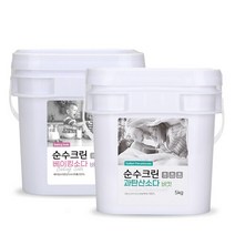 순수크린 과탄산소다 5kg 버킷+베이킹소다 버킷외 스푼2개추가 대용량 1등급원료 산소계표백제, 단품없음