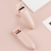 속눈썹 부분 곡률 볼륨 화장품 미니 뷰러, 화이트