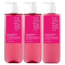 퍼펙트 세럼 샴푸 스타일링 680ml 2개 + 컨디셔너 1개미쟝센