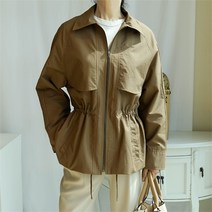 오노마 오노마 ONM 가을 여성 허리 스트링 야상 날개 자켓 (8948051)