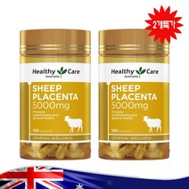 Healthy Care SHEEP PLACENTA 5000MG 100S 2EA, 2병, 100정