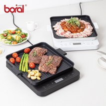 독일BRAND 2000W 파워 인덕션 + 전용그릴 - 색상 : 블랙/ 1구, 2000W 파워 인덕션 + 전용그릴 - 색상 : 블랙