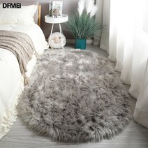 DFMEI ins 융털 침대 옆 담요 작은 카펫 매트