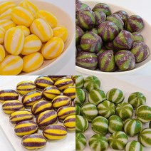 재경상회 선물용 한입떡 후르츠 메론 참외 수박 과일 아침대용떡 송편 500g, ❤️블랙 수박맛 송편 500g❤️