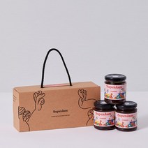 [슈퍼잼] 슈퍼잼 선물세트 스트로베리 3병, 없음