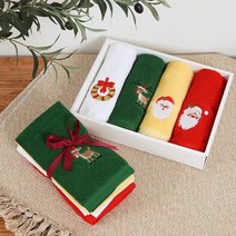 크리스마스 게스트 타올 2p 세트, A 타입