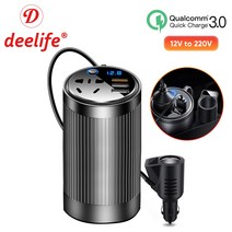 캠핑용 차량용 발전소 파워 인버터 배터리팩 deelife 200w 자동차 변환기 12v, tn8