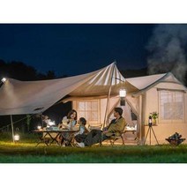 5인용 텐트 캠핑 두꺼운 방수 그늘막 고급원터치, 4.8m작은사이즈+오리지널캐노피가있는침실1개거실1개