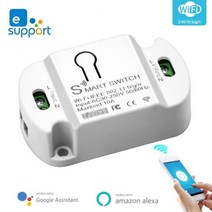와이파이 스마트 스위치 타이머 연결 무선 EWelink Tuya Alexa Google home과 호환되는 홈 오토메이션, 01 smart switch, 01 smart switch