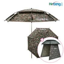 호봉 암막 밀리터리 파라솔 52인치 3면가리미 세트, 단품