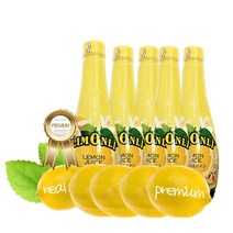 리몬리 착즙 레몬즙, 500ml, 5개