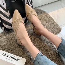 미스터추 여성발편한패브릭플랫슈즈 여자단화 929