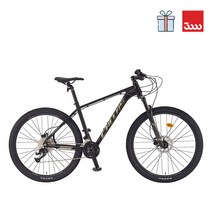 (바이크7) 2023 삼천리 칼라스 X33 27.5인치 100% 완조립 자전거 서스펜션 포크 메모리폼 33단 MTB 산악용 산악자전거, 2023 삼천리 칼라스 X33 27.5인치-블랙(무광)