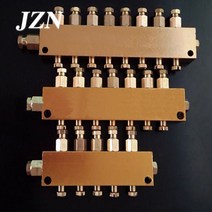 정유량밸브 밴드 교환기 유량 오일 분리기 조정 가능한 분배기 밸브 윤활 시스템 분배 2345678910 비트/구멍, one in and one out