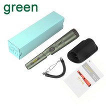 금속 탐지기 휴대용 금 검출기 보물 찾기 해변 탐사 고성능 핀포인트 tanxunzhe tc-110 핸드 헬드 포지셔닝로드 긁힘 방지 커버 핀포인팅 ip68 방수, 초록