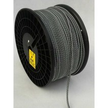탄소 전기로프 제전로프 정전기줄 카본실 안전 끈30M, 직경 3MM
