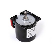 싱크로너스 모터 60KTYZ 영구 자석 동기 모터 AC220V 14W 1.2rpm 110rpm 0.5A 60mm PMSM 7mm 샤프트 포함, 01 1.2rpm