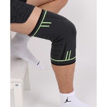 계단오르기 살빼기 라텍스원단 무릎 보호대(2P) 운동, 그린