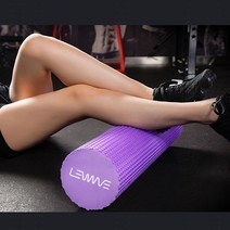 런웨이브 EVA 스트레칭 육각폼롤러, 퍼플
