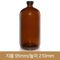 유리병 더치병 갈색비타민 1L(A-W), 1개