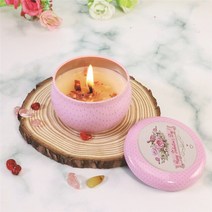 부케캔들 향초 천연 식물 향기 레몬 코코아 모란 에센셜 오일 향수 양초 과일 꽃 향수 수제 양초 1 개/2., 01 Peony