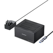 오리코 USB3.2 10Gbps C타입 2베이 HDD SSD 클론 도킹스테이션, 2베이-(9628C3)