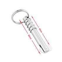 빠른 분리 보트 핀 비미니 탑 힌지 핀 316 스테인레스 보트 탑 데크 힌지 선박 출장용 빠른 탈착식 10x80mm