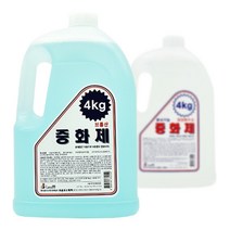[라샘] 중화제 4kg 과수 브롬산, 1개