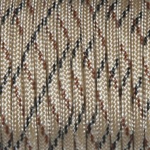 등산로프 자일 클라이밍 등반 10m20m31m dia.4mm 7 스탠드 코어 끈 24, 카모 샌드, 31m