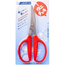 일본직발송 4. 토리베 제작소 게가위 주방가위 레드 185mm B000FDRS7U, One Size_One Color, One Color, One Size
