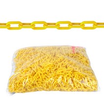 +[복스마켓]+_미래안전산업 체인 황색6mm 8mm 용체인 용콘 공업용 공사현장 도로+[BOKS_MARKET]+, 체인 황색(6mmx50m)