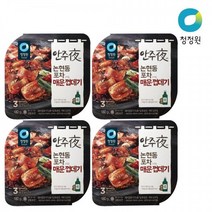 청정원 안주야 논현동 포차스타일 매운껍데기 (냉동), 180g, 4개