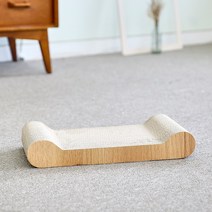 한발뚝딱 양면 캣스크래쳐 PU-001 스크래쳐, 러버월넛, 1개