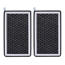 air filter for tesla model 3 y car accessories hepa 캐빈 컨디셔너 클리너 탈취제 교체 2pcs 실내 장식, 모델 3 또는 Y