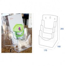 위dkai_카다로그꽂이 A5 4단 7155 로그 리플렛 상품안내 팜플 홍보판 가격표 아크릴 전시판 브로슈어 아크릴판 종이 메뉴♥yum, ♥yomnomnom, 7dnlemwn77★