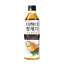 칠성 건강차 갈증해소 더하다헛개차 식이섬유 음료 500ML 12개, 1세트