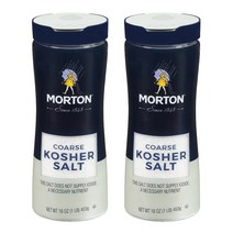 Morton Kosher Salt 몰튼 코셔 솔트 453g 2팩, 1개