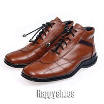 HP 3103 연브라운탄색 남성부츠 수제화 패딩겨울부츠