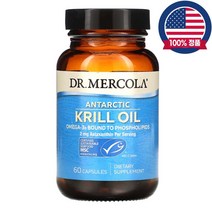 닥터머콜라 남극 크릴오일 1000mg 오메가3 EPA DHA KrillOil 60캡슐, 1000mg 60캡슐