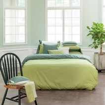 무지 목화솜이불 커버세트 - 푹신한 순면 덮는 차렵이불, 3. Pasta(파스타A-4012)